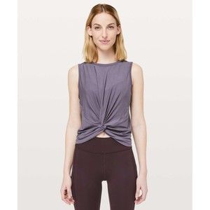 Lululemon Women's Graphite Purple Crescent Tank Size 6